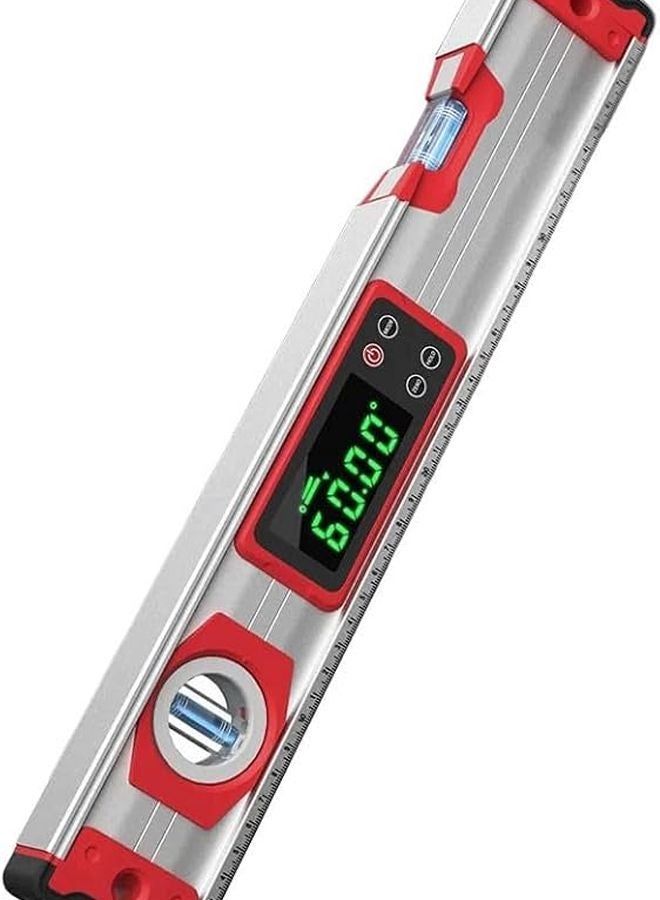 Digital Level 600mm Aluminum Alloy Waterproof Dustproof with Backlit Display Angle Measurement Tool - Image 4